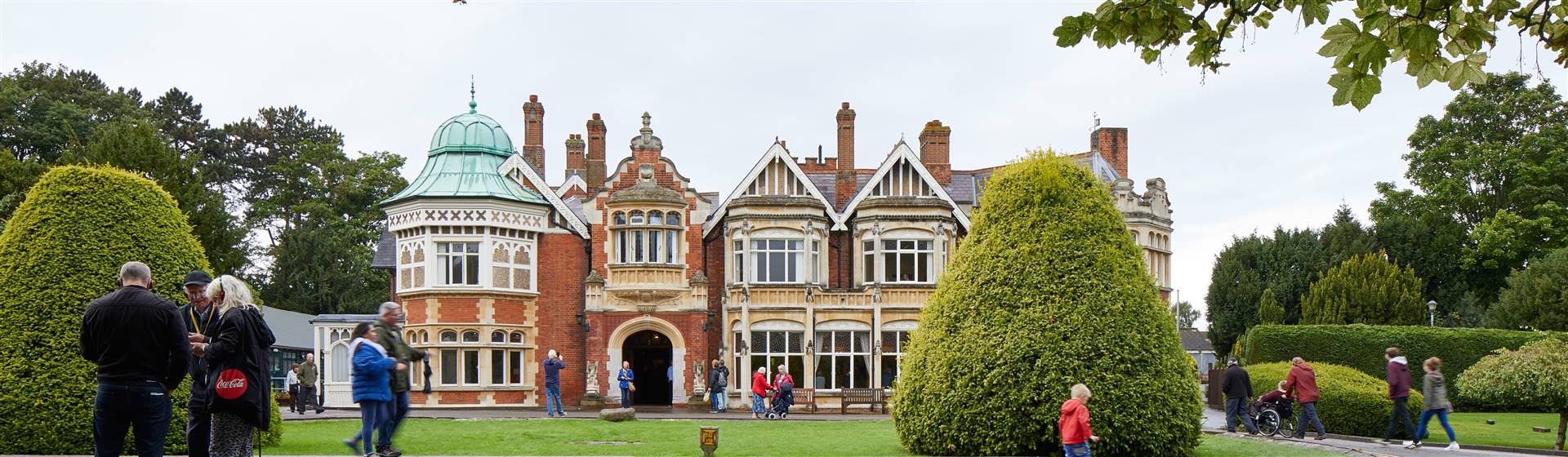 Bletchley Mansion Courtesy of Bletchley Park Trust